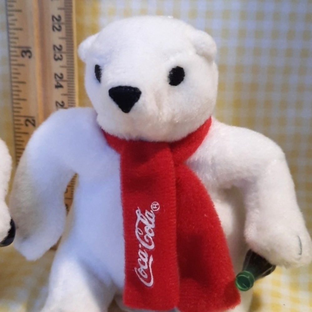 Set of 2 Coca-Cola bears - Picture 6 of 7